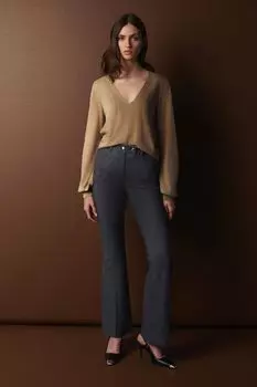 Джинсовые брюки премиум-класса Bootcut Next, синий