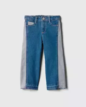 Джинсовые брюки с 5 карманами для девочек Gap, синий