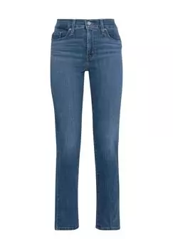 Джинсовые брюки с 5 карманами, стирка, женские Levi's, синий