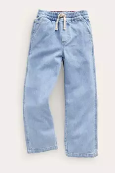 Джинсовые брюки с карманами Pull On Boden, синий