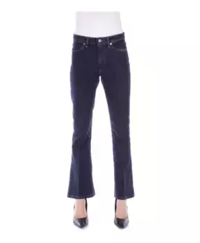 Джинсовые брюки с логотипом на спине. Dondup, синий