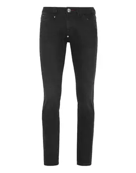Джинсовые брюки Slim Fit Basic Philipp Plein, цвет Dark Side