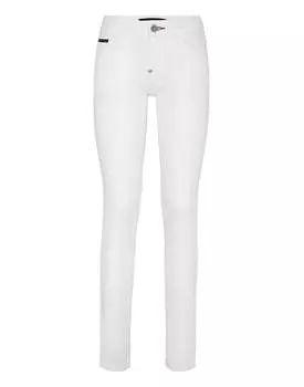 Джинсовые брюки Slim Fit PHILIPP PLEIN, белый