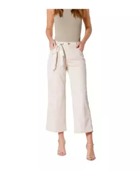 Джинсовые брюки свободного кроя со лепниной Mason'S, бежевый