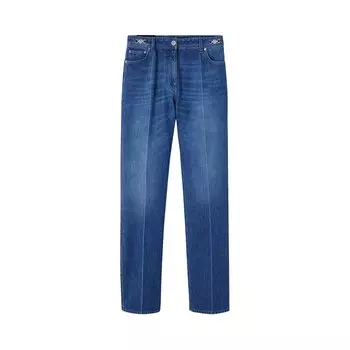 Джинсовые брюки Versace Средний синий