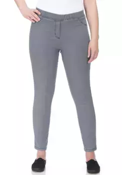 Джинсовые джеггинсы KjBRAND "ДЖЕННИ", приятная мягкость, эластичная ткань, серый