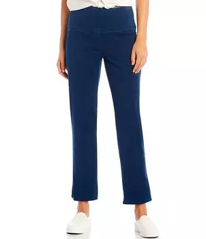 Джинсовые джеггинсы прямого кроя из трикотажного твила Intro Teri Love the Fit, синий