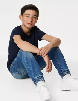 Джинсовые джинсы-джоггеры Marks & Spencer