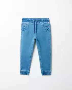 Джинсовые джоггеры Sfera, голубой