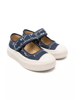 Джинсовые кеды Marni Kids, синий