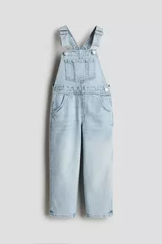 Джинсовые комбинезоны H&M, голубой