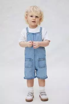 Джинсовые комбинезоны H&M, синий