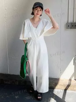 Джинсовые комбинезоны и Friful, белый