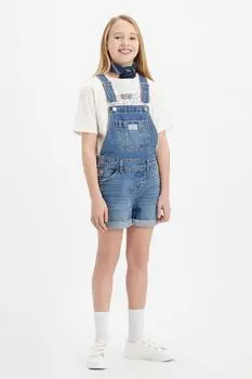 Джинсовые комбинезоны с логотипом Levi'S, синий