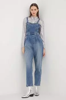 Джинсовые комбинезоны Tommy Jeans, синий