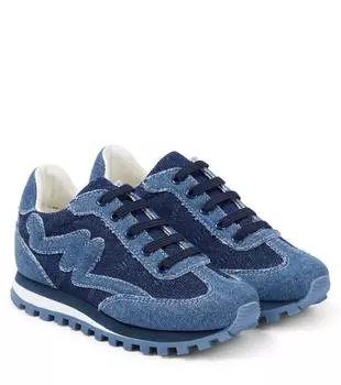Джинсовые кроссовки jogger Marc Jacobs, синий