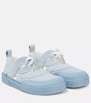 Джинсовые кроссовки Paula's Ibiza Terra Vulca Loewe, синий