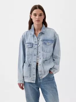 Джинсовые куртки Gap, синий