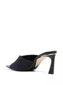 Джинсовые мюли Victoria Beckham, синий