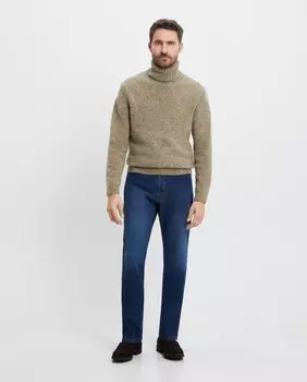 Джинсовые мужские брюки обычного кроя Emidio Tucci, светло-синий