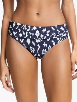 Джинсовые плавки бикини со складками John Lewis Tangier икат