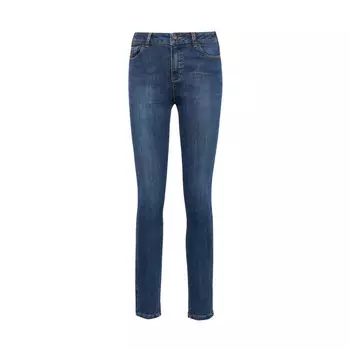 Джинсовые повседневные брюки Deep Breath для женщин, темно-синий