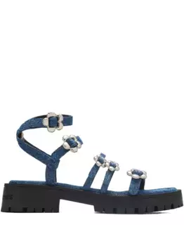 Джинсовые сандалии The Daisy MARC JACOBS, синий