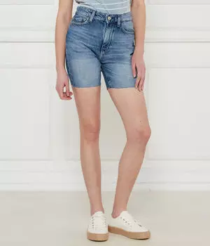 Джинсовые шорты 80-х педали Regular fit Guess Jeans, синий