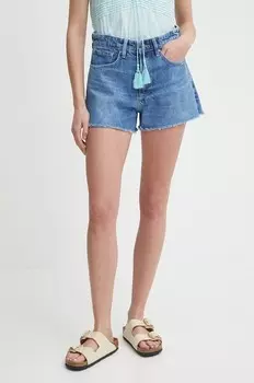 Джинсовые шорты A-LINE SHORT HW Pepe Jeans, синий