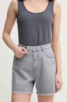 Джинсовые шорты A-LINE SHORT UHW RACHEL Pepe Jeans, серый
