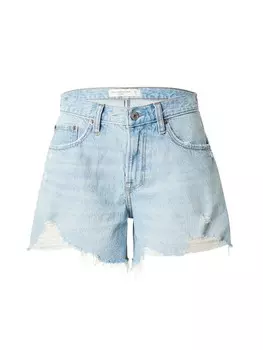 Джинсовые шорты Abercrombie & Fitch Regular Jeans, светло-синий