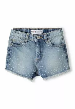 Джинсовые шорты ADJUSTABLE WAIST MINOTI, цвет blue denim