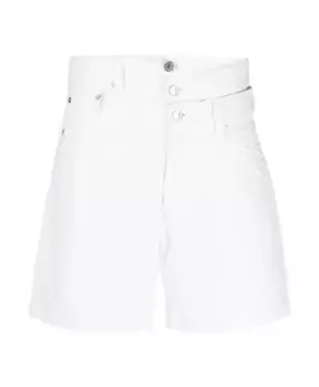 Джинсовые шорты Agolde, белый