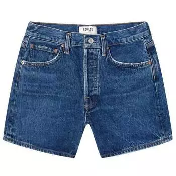 Джинсовые шорты Agolde Parker Long Shorts, цвет Enamour