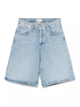 Джинсовые шорты AGOLDE, синий