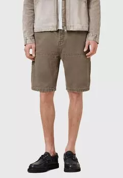 Джинсовые шорты ALVA CARPENTER AllSaints, коричневый