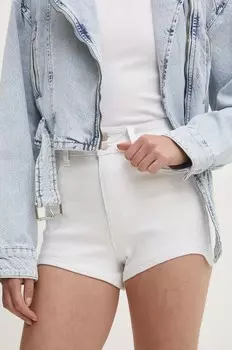 Джинсовые шорты Answear Lab, белый