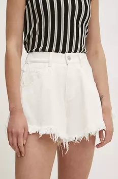 Джинсовые шорты Answear Lab, белый