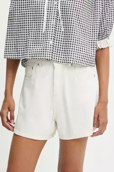 Джинсовые шорты Answear.Lab, белый