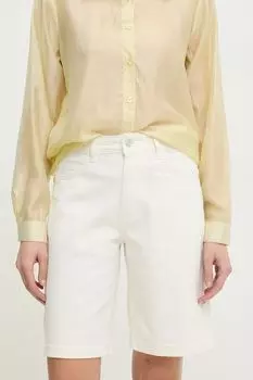 Джинсовые шорты Answear.Lab, бежевый