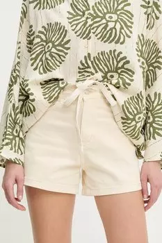 Джинсовые шорты Answear.Lab, бежевый