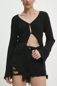 Джинсовые шорты Answear Lab, черный