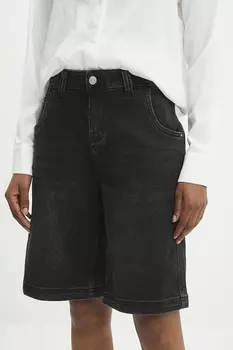 Джинсовые шорты Answear.Lab, черный