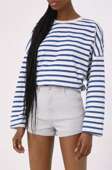 Джинсовые шорты Answear Lab, серый