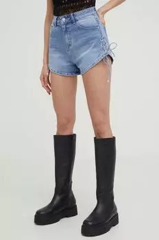 Джинсовые шорты Answear Lab, синий