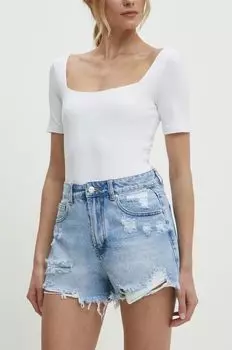Джинсовые шорты Answear Lab, синий