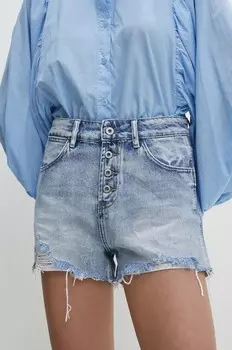 Джинсовые шорты Answear Lab, синий