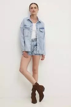 Джинсовые шорты Answear Lab, синий