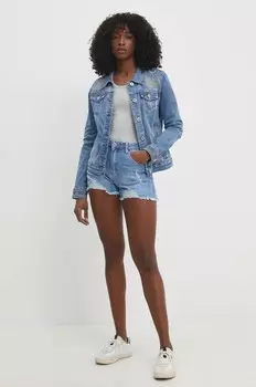 Джинсовые шорты Answear Lab, синий