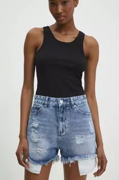 Джинсовые шорты Answear Lab, синий